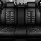 Kit Capa Para Banco de Carro em Couro Legítimo Universal Decision + BRINDES: Tapetes Automotivos